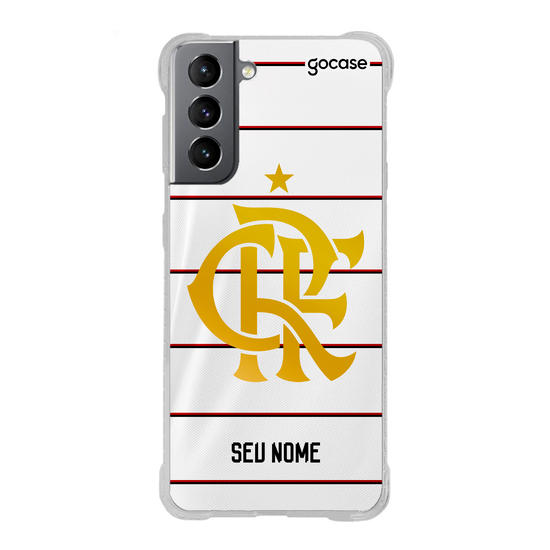 Capinha para celular Flamengo Uniforme 2 2023 Escudo