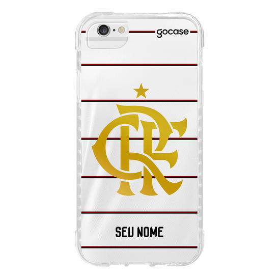 Capinha para celular Flamengo Uniforme 2 2023 Escudo