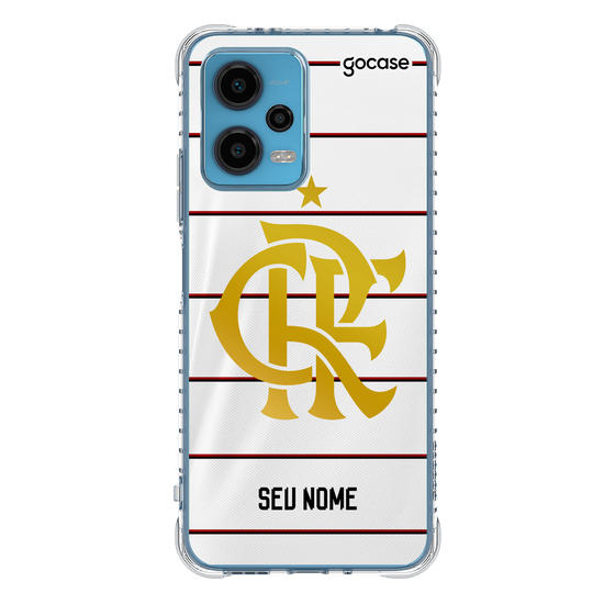 Capinha para celular Flamengo Uniforme 2 2023 Escudo