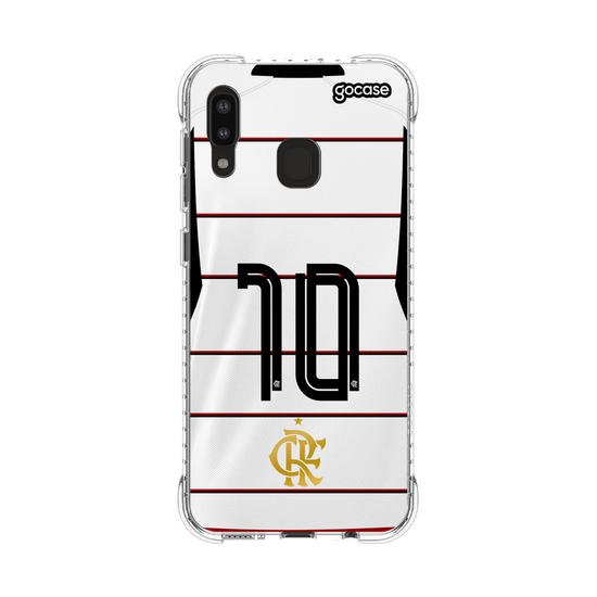 Capinha para celular Flamengo Uniforme 2 2023 Personalizado
