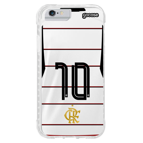 Capinha para celular Flamengo Uniforme 2 2023 Personalizado