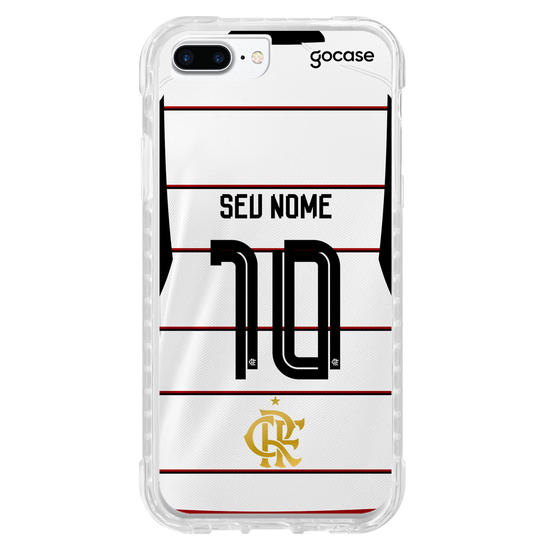 Capinha para celular Flamengo Uniforme 2 2023 Personalizado