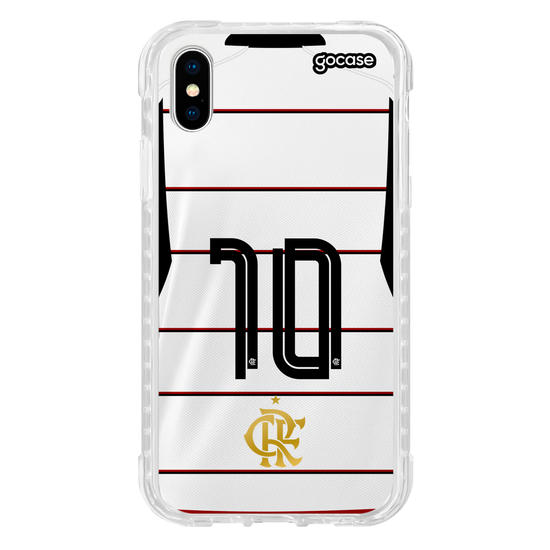 Capinha para celular Flamengo Uniforme 2 2023 Personalizado