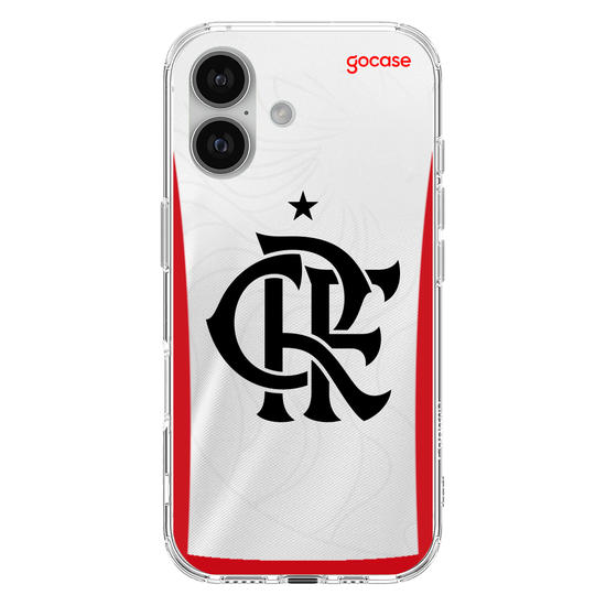 Capinha para celular  Flamengo - Camisa 2 2024 Escudo