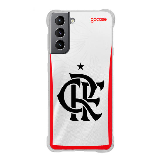 Capinha para celular  Flamengo - Camisa 2 2024 Escudo