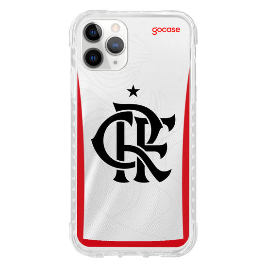 Capinha para celular  Flamengo - Camisa 2 2024 Escudo