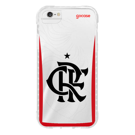 Capinha para celular  Flamengo - Camisa 2 2024 Escudo