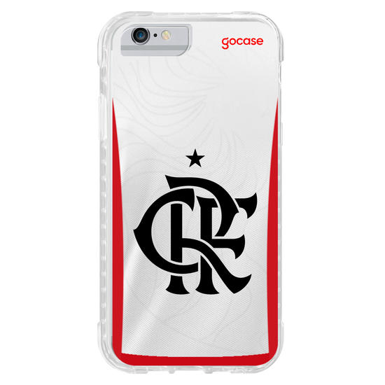 Capinha para celular  Flamengo - Camisa 2 2024 Escudo