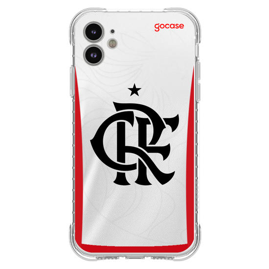 Capinha para celular  Flamengo - Camisa 2 2024 Escudo