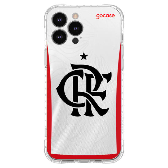 Capinha para celular  Flamengo - Camisa 2 2024 Escudo