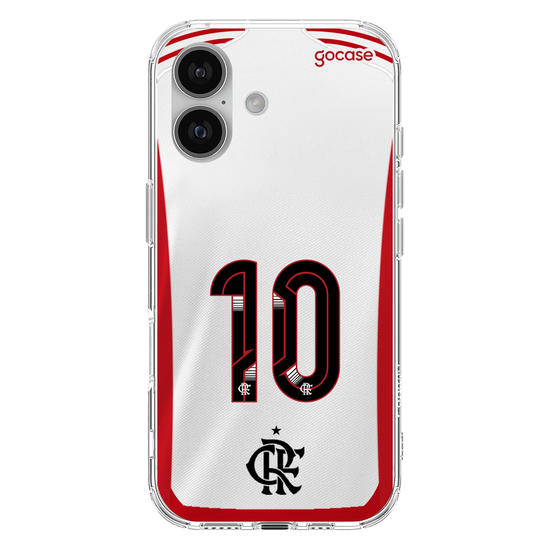 Capinha para celular  Flamengo - Camisa 2 2024 Costas