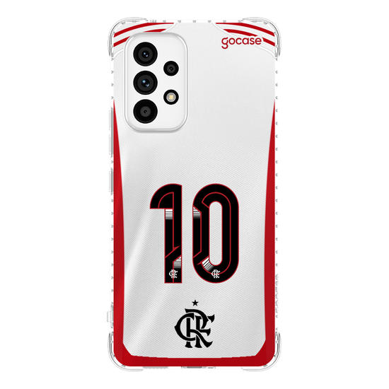 Capinha para celular  Flamengo - Camisa 2 2024 Costas