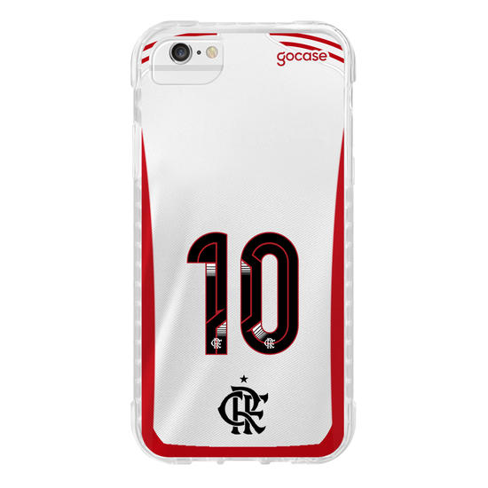 Capinha para celular  Flamengo - Camisa 2 2024 Costas