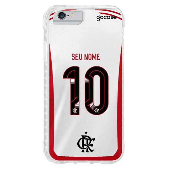 Capinha para celular  Flamengo - Camisa 2 2024 Costas