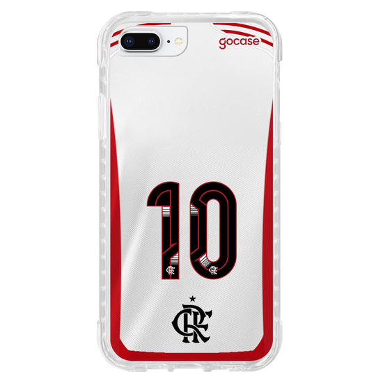 Capinha para celular  Flamengo - Camisa 2 2024 Costas