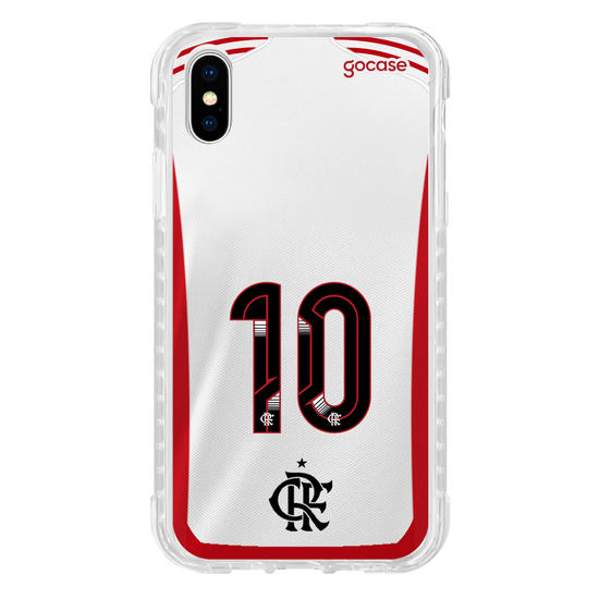 Capinha para celular  Flamengo - Camisa 2 2024 Costas
