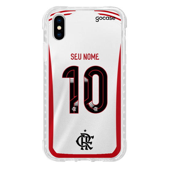 Capinha para celular  Flamengo - Camisa 2 2024 Costas