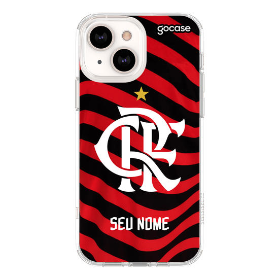 Capinha para celular Flamengo Uniforme 3 2022 Escudo