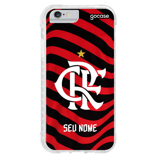 Capinha para celular Flamengo Uniforme 3 2022 Escudo