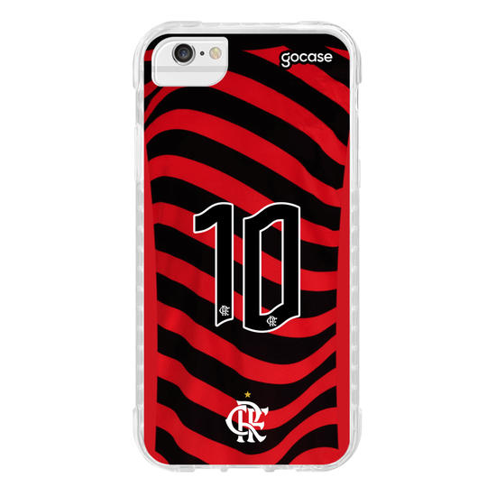 Capinha para celular Flamengo Uniforme 3 2022 Personalizado
