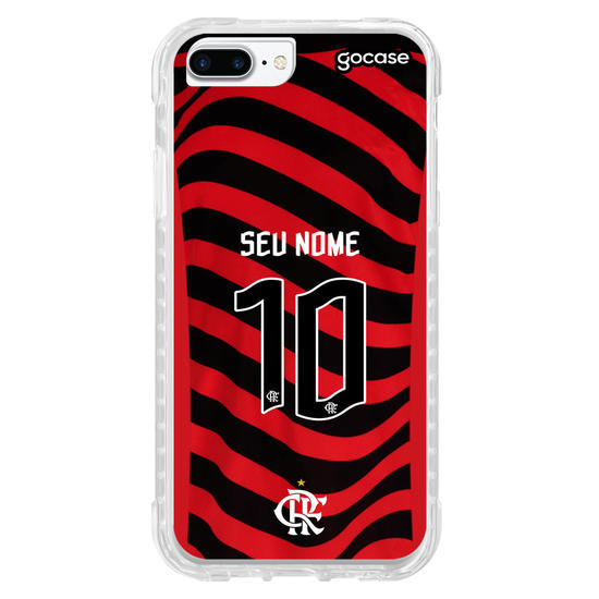 Capinha para celular Flamengo Uniforme 3 2022 Personalizado