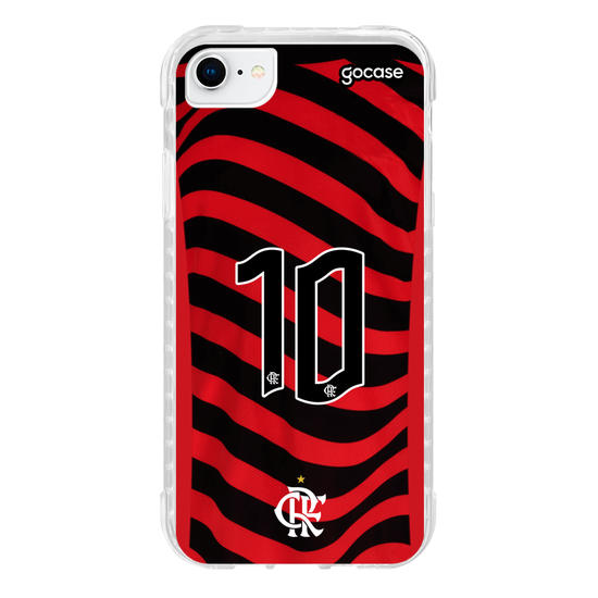 Capinha para celular Flamengo Uniforme 3 2022 Personalizado