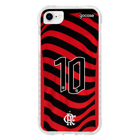 Capinha para celular Flamengo Uniforme 3 2022 Personalizado