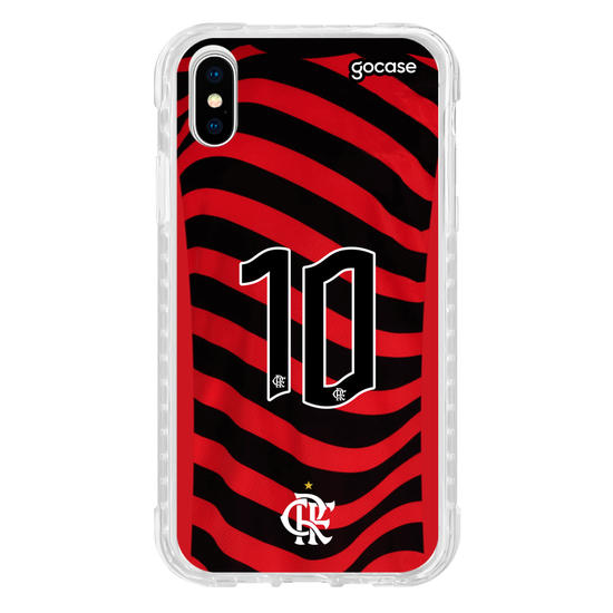 Capinha para celular Flamengo Uniforme 3 2022 Personalizado