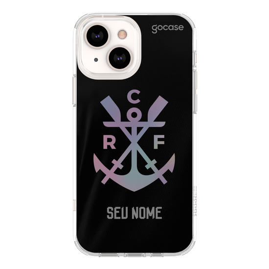 Capinha para celular Flamengo Uniforme 3 2023 Escudo