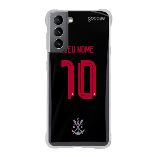 Capinha para celular Flamengo Uniforme 3 2023 Personalizado