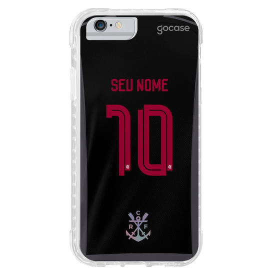 Capinha para celular Flamengo Uniforme 3 2023 Personalizado