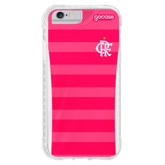 Capinha para celular Flamengo - Uniforme Outubro Rosa 2022