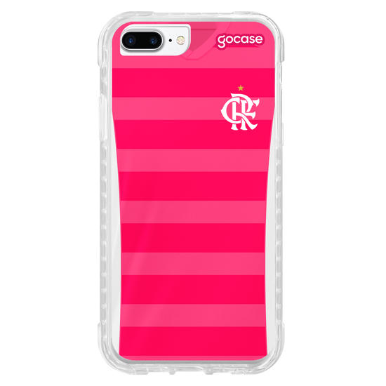 Capinha para celular Flamengo - Uniforme Outubro Rosa 2022
