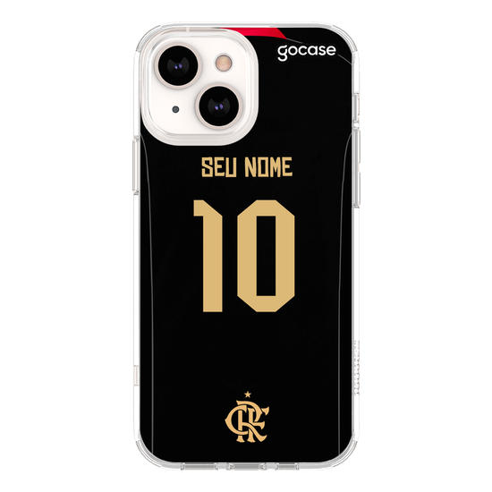 Capinha para celular Flamengo - Uniforme Preto