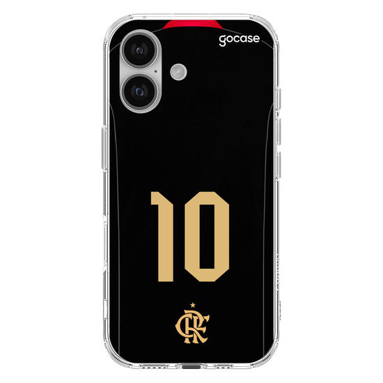 Capinha para celular Flamengo - Uniforme Preto
