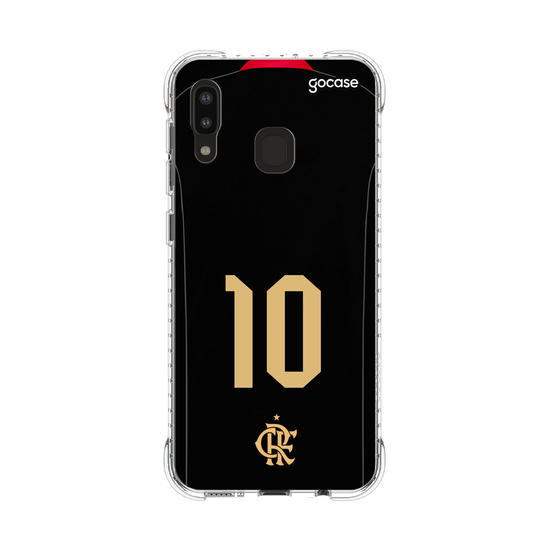 Capinha para celular Flamengo - Uniforme Preto