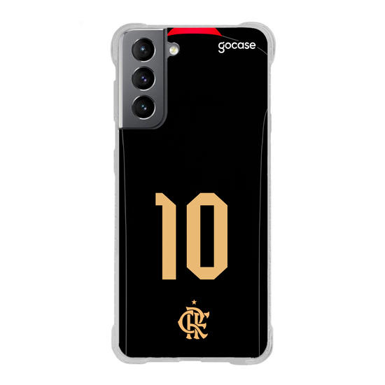 Capinha para celular Flamengo - Uniforme Preto