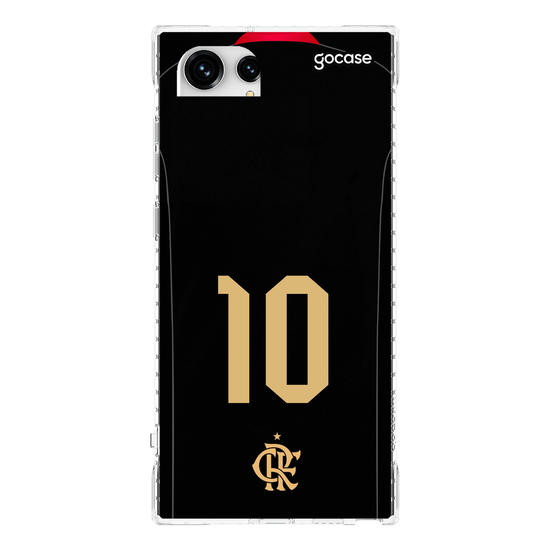 Capinha para celular Flamengo - Uniforme Preto
