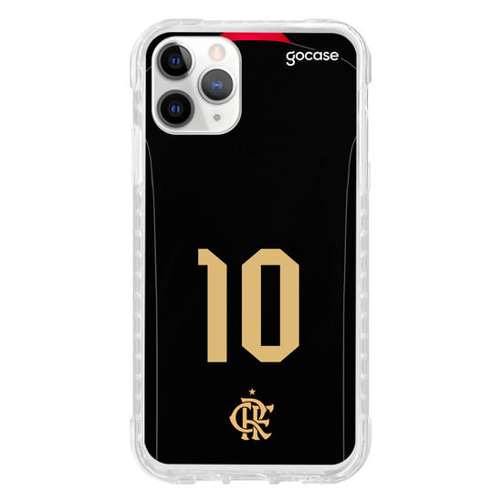 Capinha para celular Flamengo - Uniforme Preto