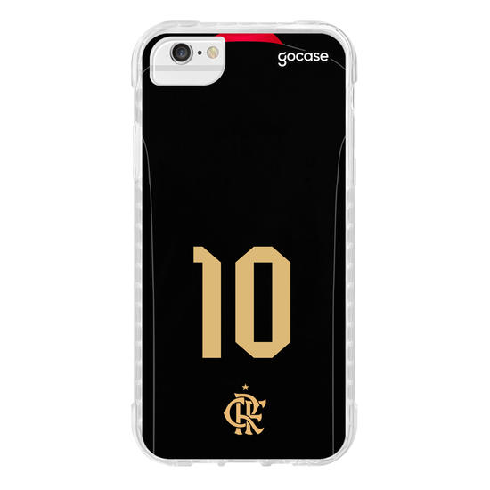 Capinha para celular Flamengo - Uniforme Preto