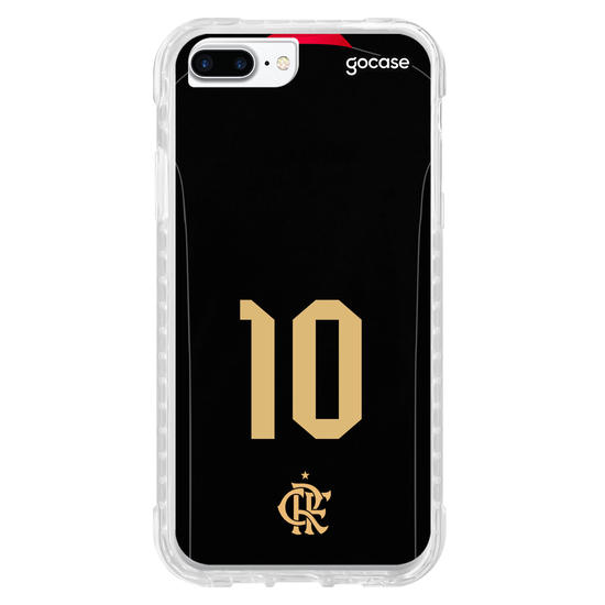 Capinha para celular Flamengo - Uniforme Preto