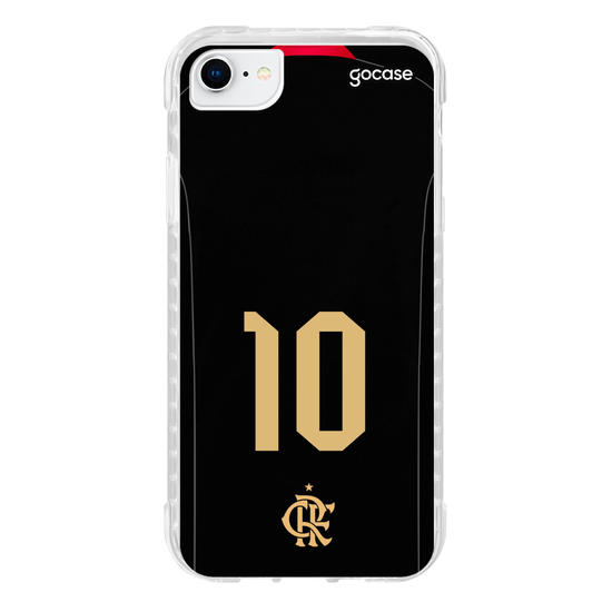 Capinha para celular Flamengo - Uniforme Preto