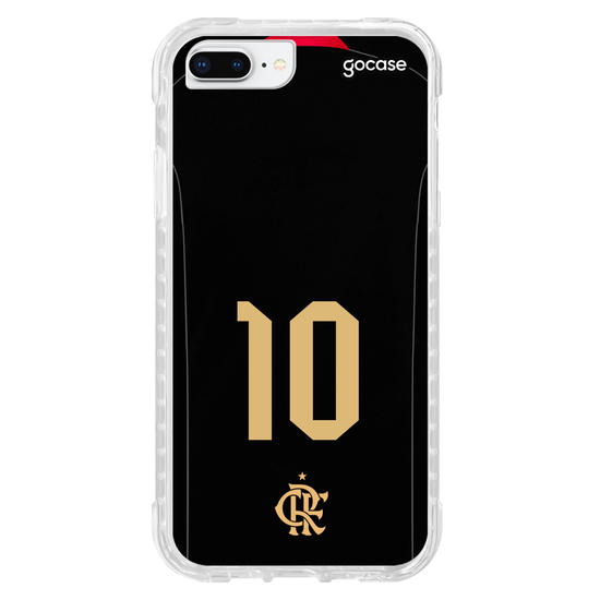 Capinha para celular Flamengo - Uniforme Preto