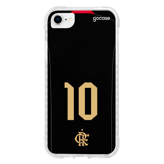 Capinha para celular Flamengo - Uniforme Preto