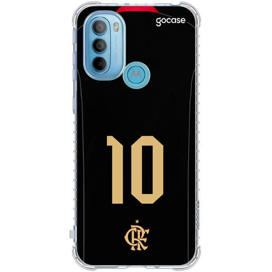 Capinha para celular Flamengo - Uniforme Preto
