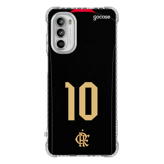 Capinha para celular Flamengo - Uniforme Preto