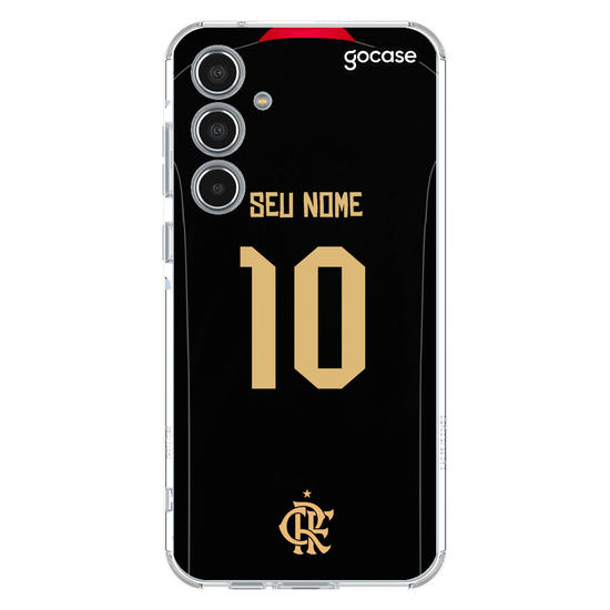 Capinha para celular Flamengo - Uniforme Preto