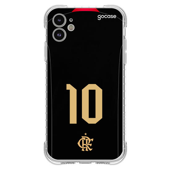 Capinha para celular Flamengo - Uniforme Preto