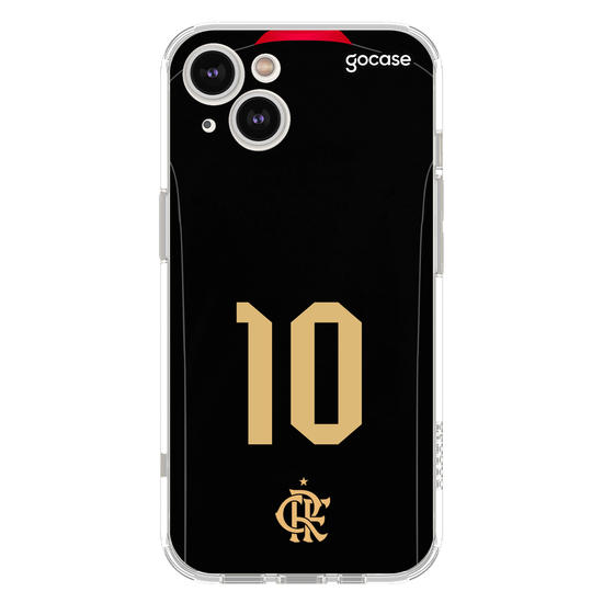 Capinha para celular Flamengo - Uniforme Preto