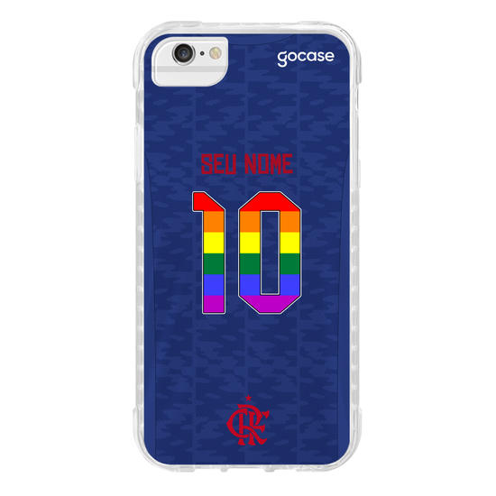Capinha para celular Flamengo - Uniforme Pride